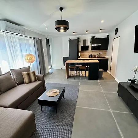 Apartment 3 T3 Neuf Entierement Climatise - Stade-eurexpo Decines-Charpieu